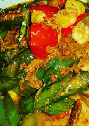 Foto resep Tauco Terong Hijau Kecil Pedas