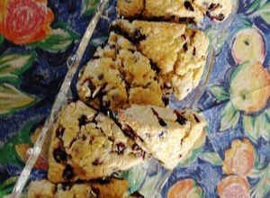 Una foto de Scones con blueberries