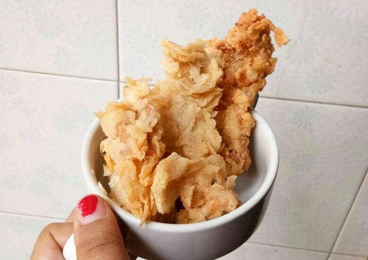 Bagaimana Membuat Fried chicken crispy, Lezat Sekali