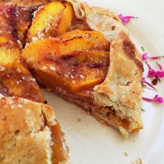 A picture of Peach Galette.