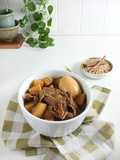 Semur Daging Kentang Telur Khas Betawi