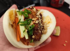 Foto principal de Baos de heura macerada en Gochujang