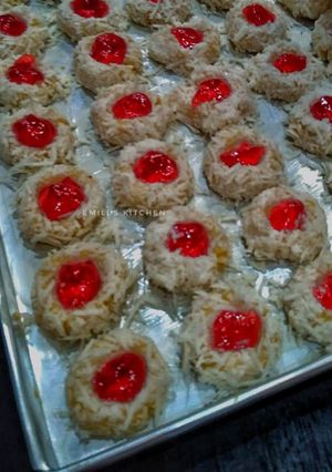 Foto resep Strawberry Thumbprint Cookies
