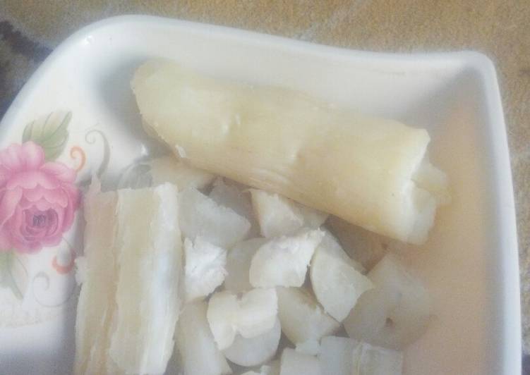 Recipe of Any-night-of-the-week Boiled cassava