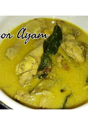 Foto resep Opor ayam