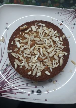 A picture of Rava cake.