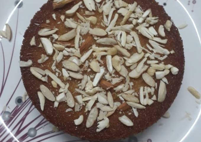 Recipe of Quick Rava cake