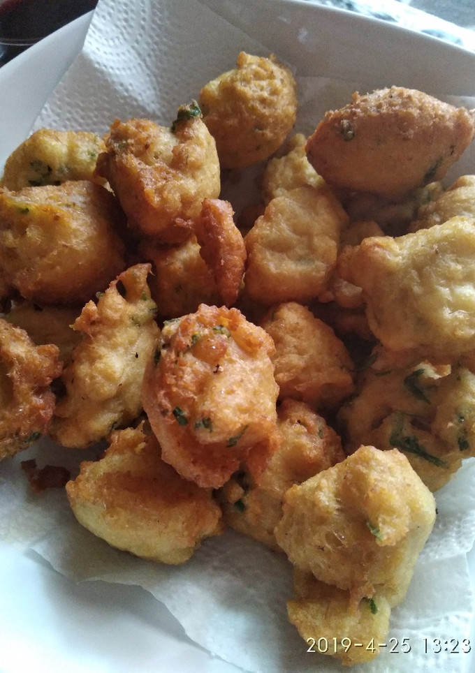 Una foto de Buñuelos de pescadilla