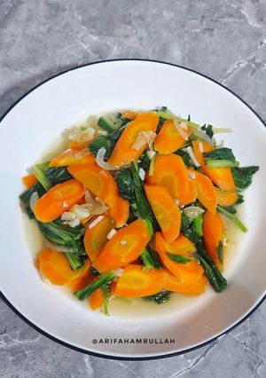 Foto resep Cah Sawi Wortel
