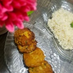 Potato kabab/cutlets😋 A picture of Potato kabab/cutlets😋.