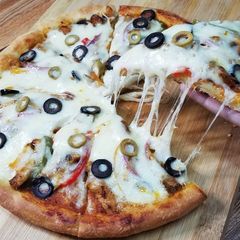A picture of Pizza recipe🍕🍕.