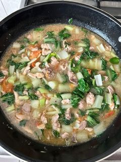 Foto resep Tumis ayam sawi