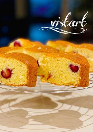 عکسی از دستور کیک گیلاس