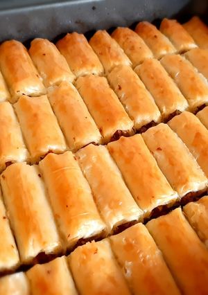 Foto resep Baklava rolls khas Turki