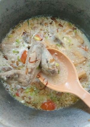 Foto resep Opor ayam putih