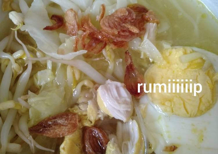 Bagaimana Menyiapkan Soto ayam mudah dan simpel Anti Gagal