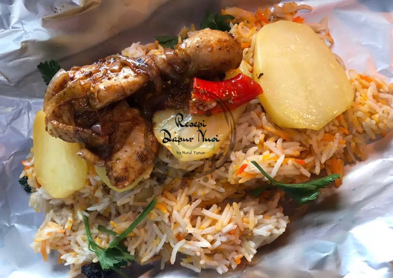 Resepi Resepi Nasi Arab Ala2 Mandy Ayam Bawang 🤤 yang Enak dan Gampang