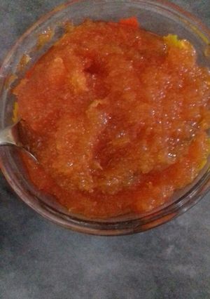 عکسی از دستور مربای هویج 🥕😋