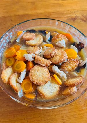 Foto resep Sapo Tahu Ayam