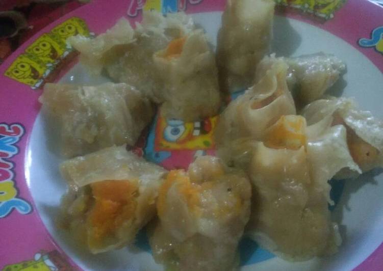 Dimsum ayam olahan sendiri