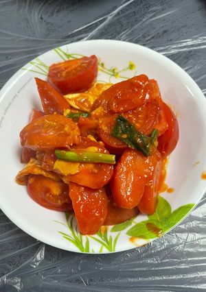 蕃茄炒荷包蛋 的食譜成品照片