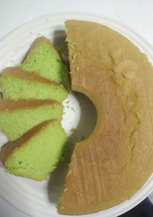 Foto resep Bolu pandan 3 telur