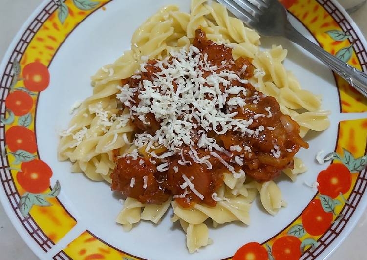 Fusilli Bolognese