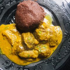 A picture of Brinjal masala.