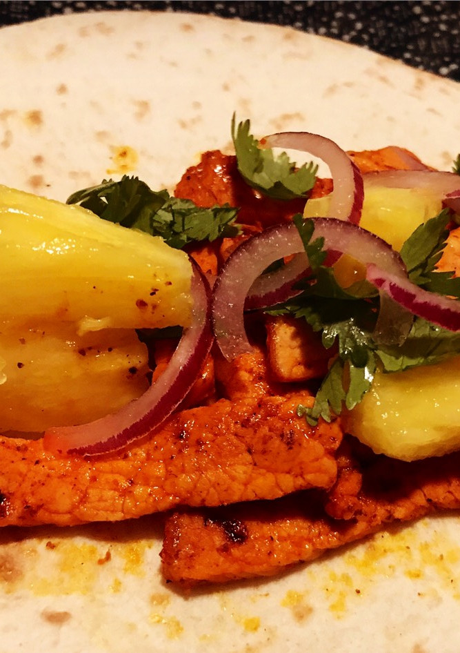 Una foto de Taco pastor