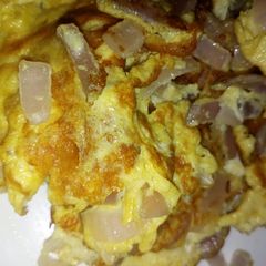 A picture of Onion omelette.