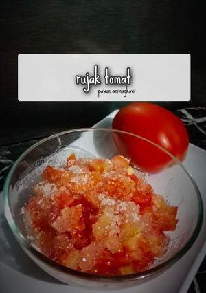 Foto resep 405# Rujak tomat