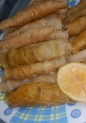 A picture of Stuffed Cabbage Rolls (First Time!).