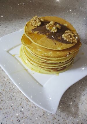صورة لوصفة بان كيك