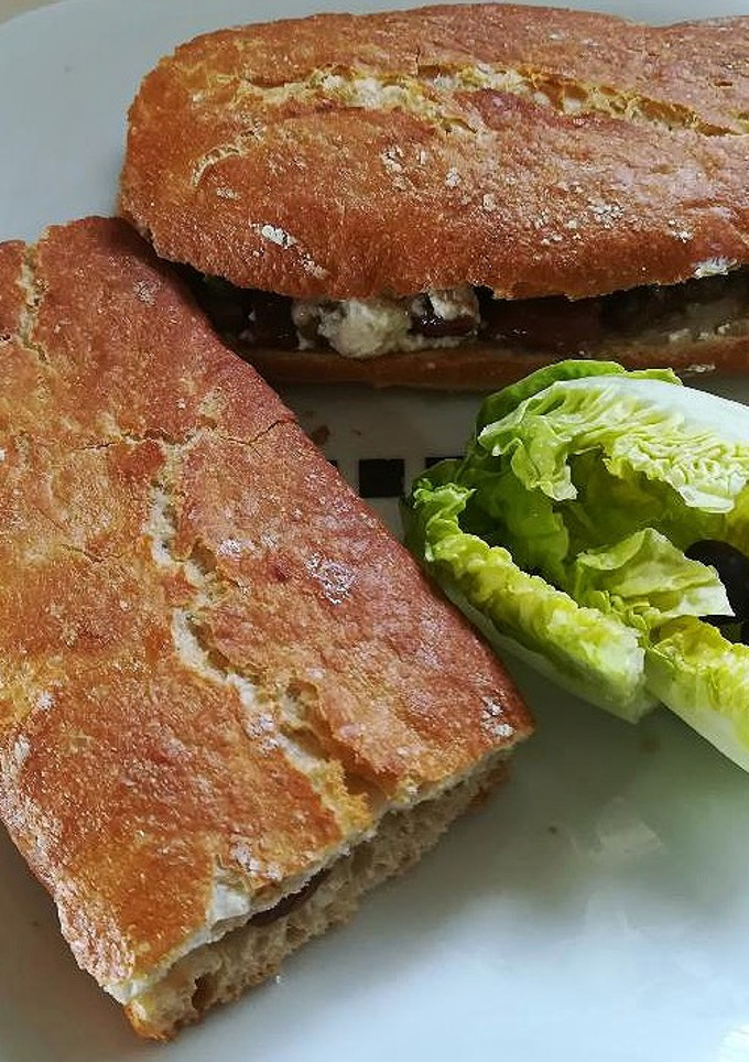 Una foto de Bocadillo "flexible"