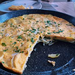 A picture of Potato tortilla 🍳.