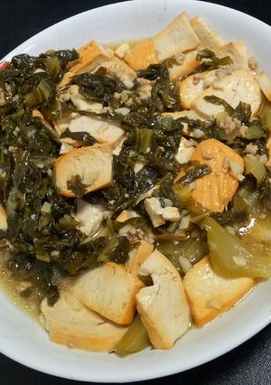 Foto resep Tahu sawi asin