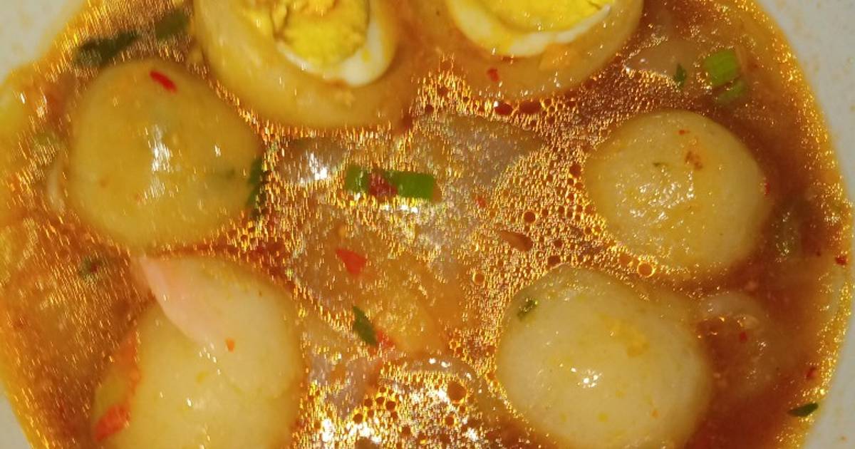 Resep Cilok Kuah Seblak Oleh Ainie Septiyani Pawon Qanita Cookpad