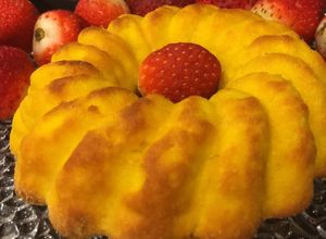 Una foto de Cupcake Proteico de Calabaza