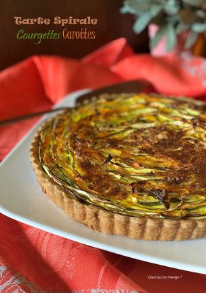 Une photo de Tarte spirale aux légumes nouveaux