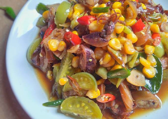 Resep Tumis Cumi Asin Cabe Ijo Oleh Nanan Wahyuni Cookpad