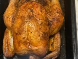 Pollo intero al forno con le erbe