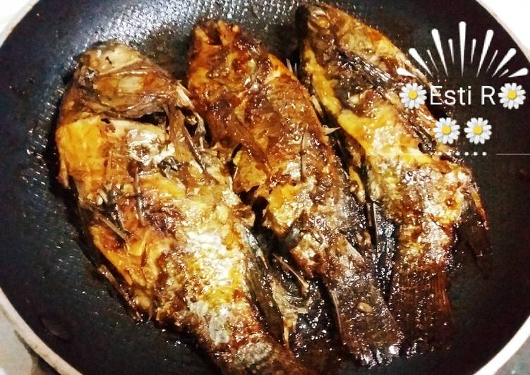 Resep 🐟🐟Mujair Panggang Teplon🐟🐟🐟 Anti Gagal