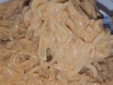 اندومي بكريمة الطبخ