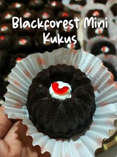 Foto resep Blackforest Mini kukus🍒 | Bolu kukus Blackforest
