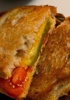 Foto de Tosta de Queijo e Tomate