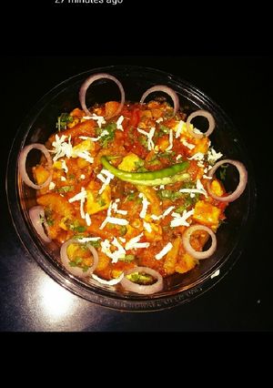 A picture of Vegetable jalfrezi.