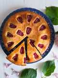 Bolo de Ricotta e Framboesas