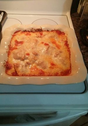 A picture of Beef Ravioli.