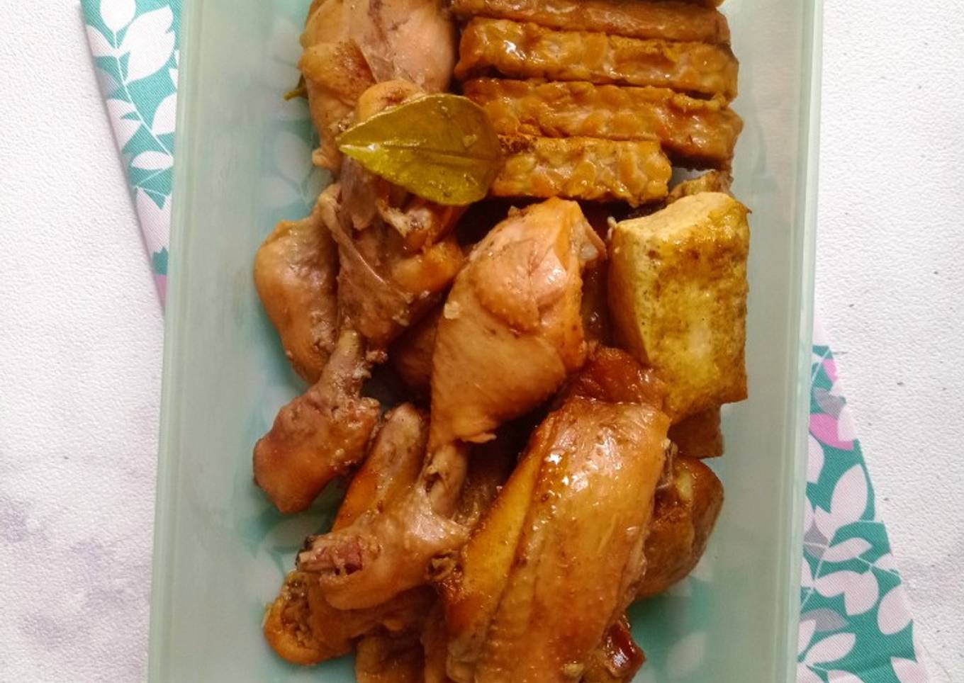 Meal Prep : Ayam Goreng Kalasan & Ungkepan Tahu Tempe