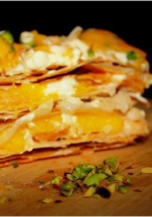 A picture of Mango Cream Stack.